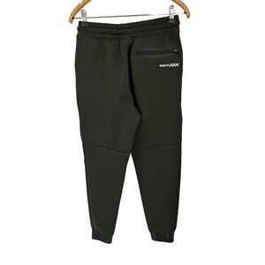 RGSTR Sweatpants joggers black pull-up tapered casual size s